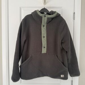The North Face Button Up Sweatshirt